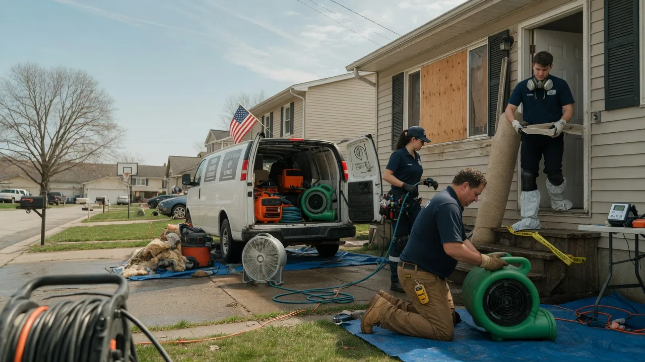 Water Damage Restoration in Vandalia, OH near me